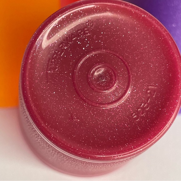 Tupperware Starlight Kids Mini Miniature Pitcher and Tumblers Sparkles NWT - Picture 10 of 14